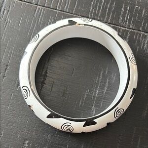 Vintage Painted 80’s Style Wood Bangle Bracelet The Bangles The Go Go’s